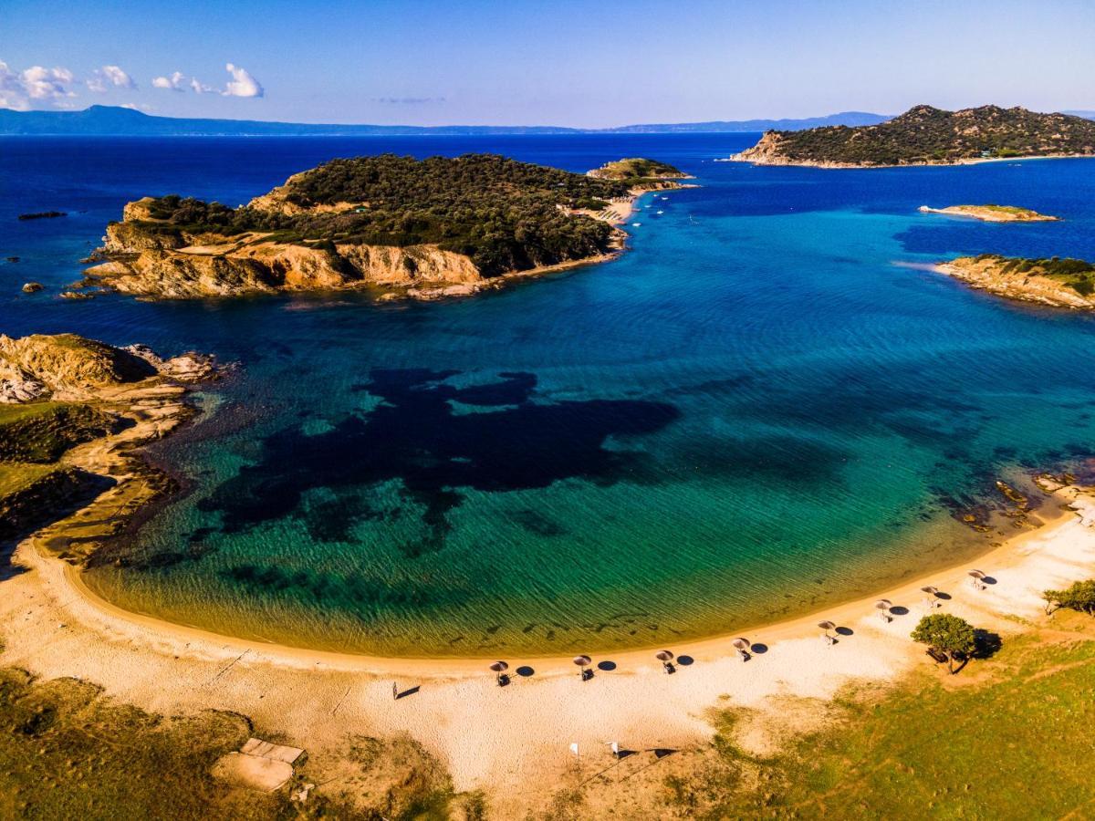 Helianthus Guesthouse Amoliani Bagian luar foto